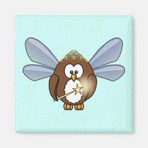 Aimant hibou fée