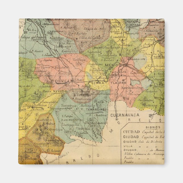 Aimant Hidalgo, Mexique (Devant)