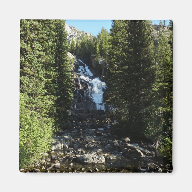Aimant Hidden Falls dans le parc national de Grand Teton (Devant)