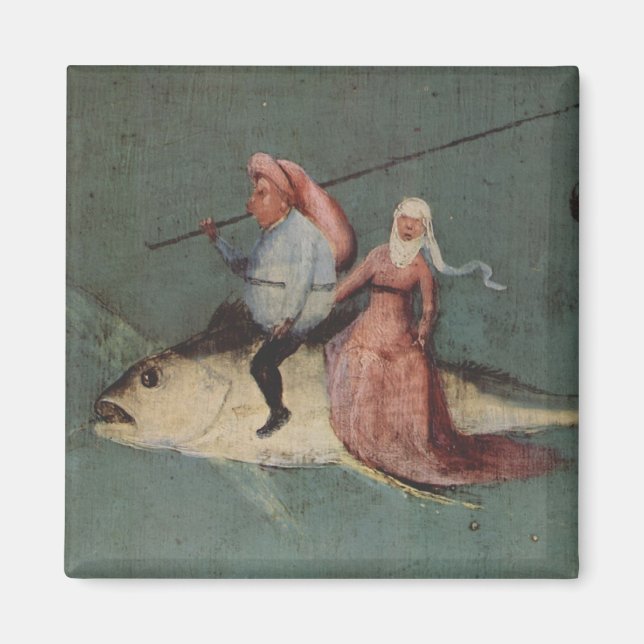 Aimant Hieronymus Bosch peinture art (Devant)