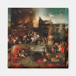 Aimant Hieronymus Bosch - Tentation De Saint Anthony