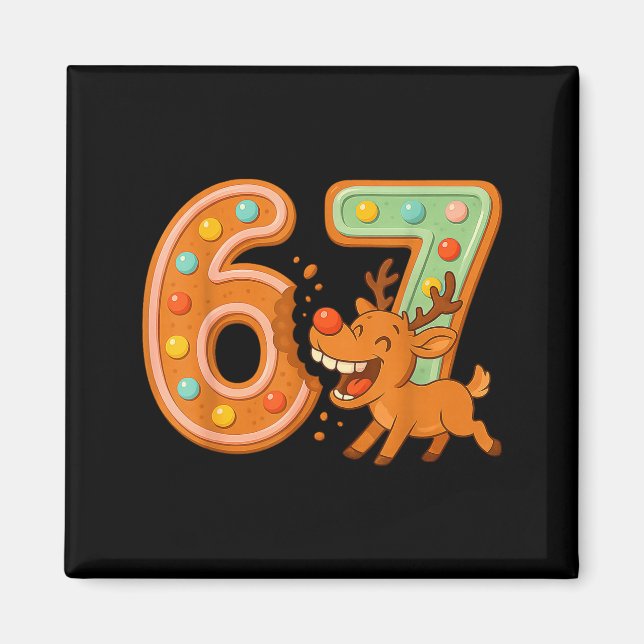 Aimant Hilarious 67 Christmas Cookies Rudolph Reindeer Jo (Devant)