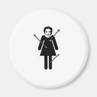 Aimant Hillary Clinton VooDoo Poupée seulement
