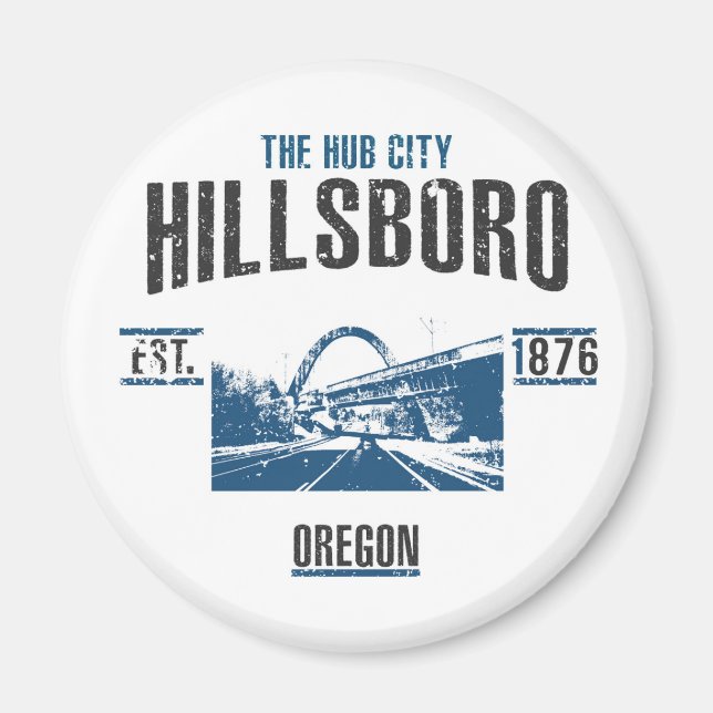 Aimant Hillsboro (Devant)