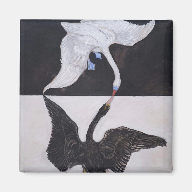 Aimant Hilma af Klint Groupe IX SUW Le Cygne (Devant)