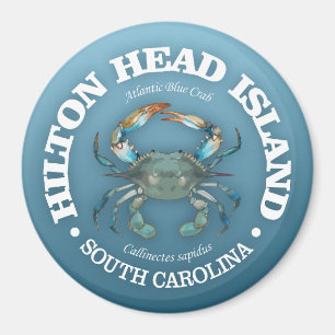 Aimant Hilton Head (crabe bleu)