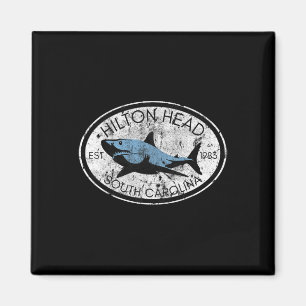 Aimant Hilton Head Island South Carolina Fishing Requin W