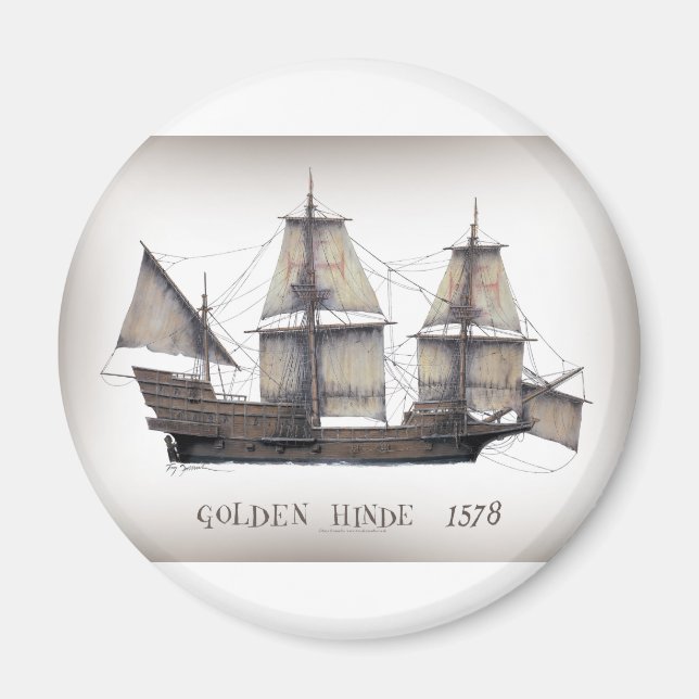 Aimant Hinde d'or 1578 (Devant)