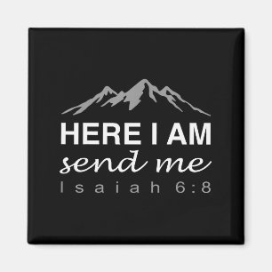 Aimant Hineni Me voici, envoyez-moi Chrétiens Mots hébreu