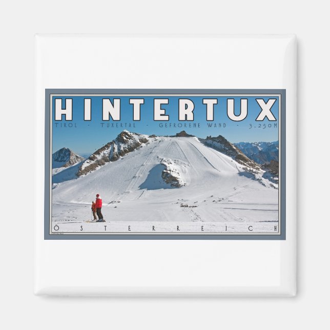 Aimant Hintertux - la baguette Gefrorene (Devant)