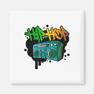 Aimant Hip hop Dance Street Art Graffiti Spray Peinture D