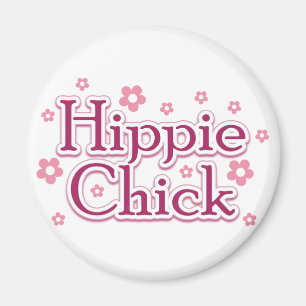 Aimant Hippie chick