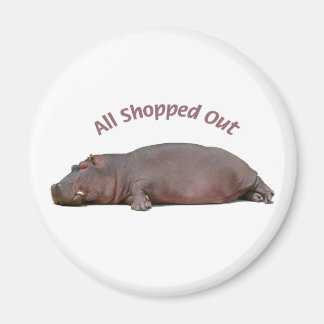 Aimant Hippo est tout sorti et se reposer