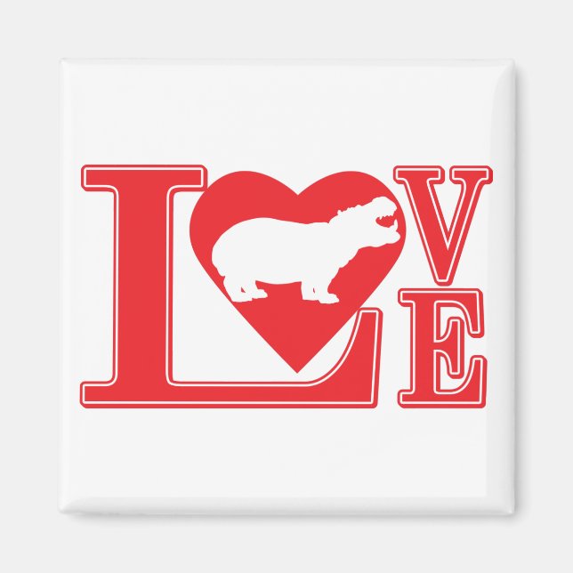 AIMANT HIPPO-LOVE (Devant)