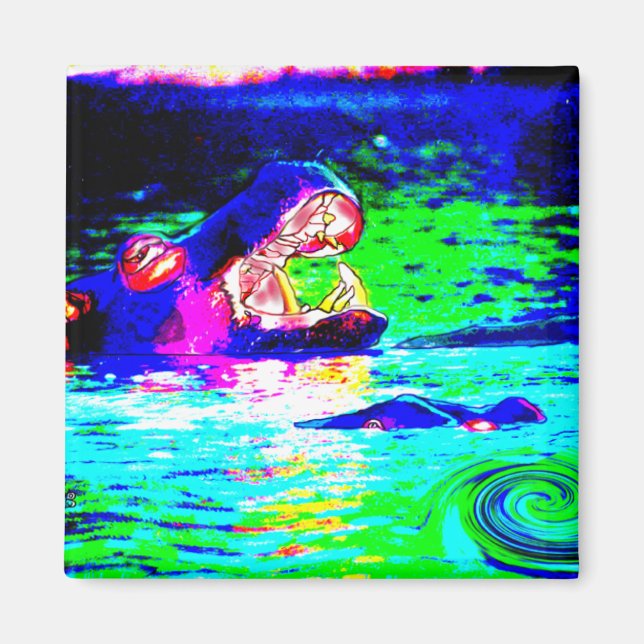 Aimant Hippopotame (Devant)
