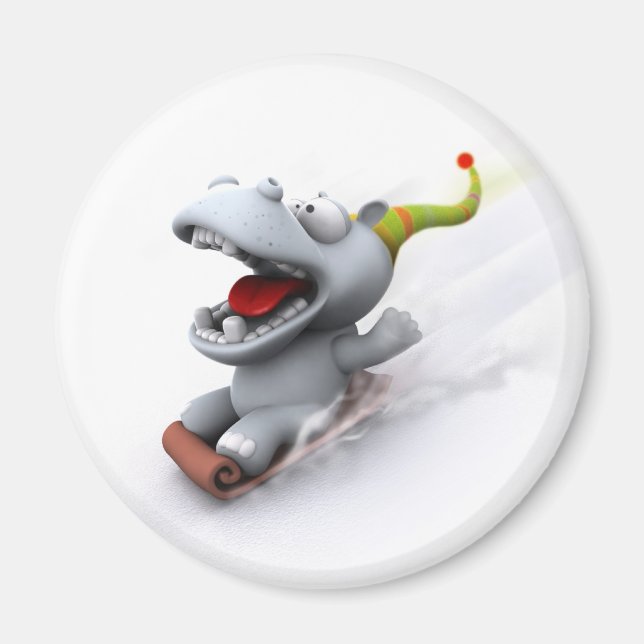 Aimant Hippopotame (Devant)