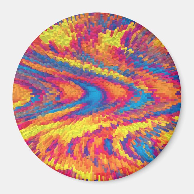 Aimant Hippy Swirls...... (Devant)
