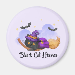 Aimant Hisses de chats noirs