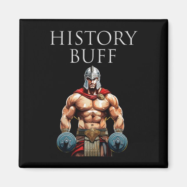 Aimant Histoire Buff Roman Centurion (Devant)
