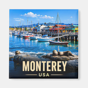 Aimant Histoire côtière de Monterey Californie États-Unis
