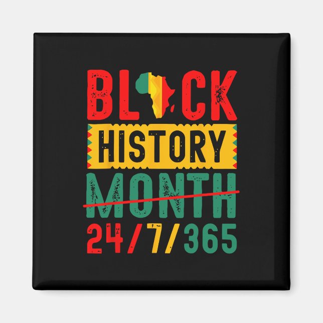 Aimant Histoire des Noirs T Chemises Histoire des Noirs M (Devant)