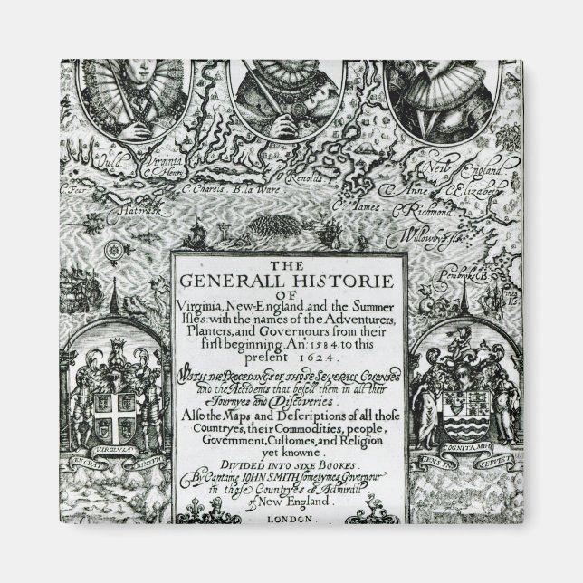 Aimant Histoire générale de Virginie (Devant)