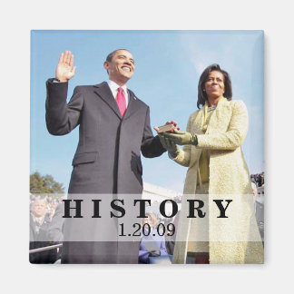 Aimant HISTOIRE : Inauguration du président Obama