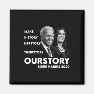 Aimant Histoire Kamala Harris Et Joe Biden 2020