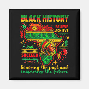 Aimant Histoire noire inspirant les futurs hommes et femm