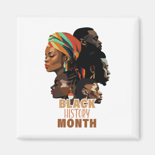 Aimant Histoire Noire Mois Histoire Afrique Carte Melanin