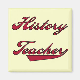 Aimant Histoire Professeur Chemises rouges et cadeaux