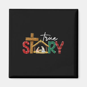 Aimant Histoire vraie Nativité Noël Jésus Xmas Catholique