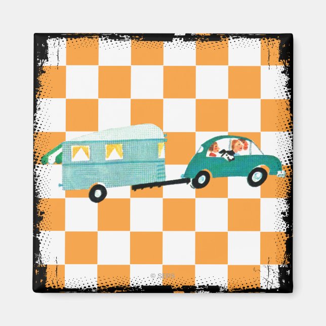 Aimant Hitting the Open Road (Devant)