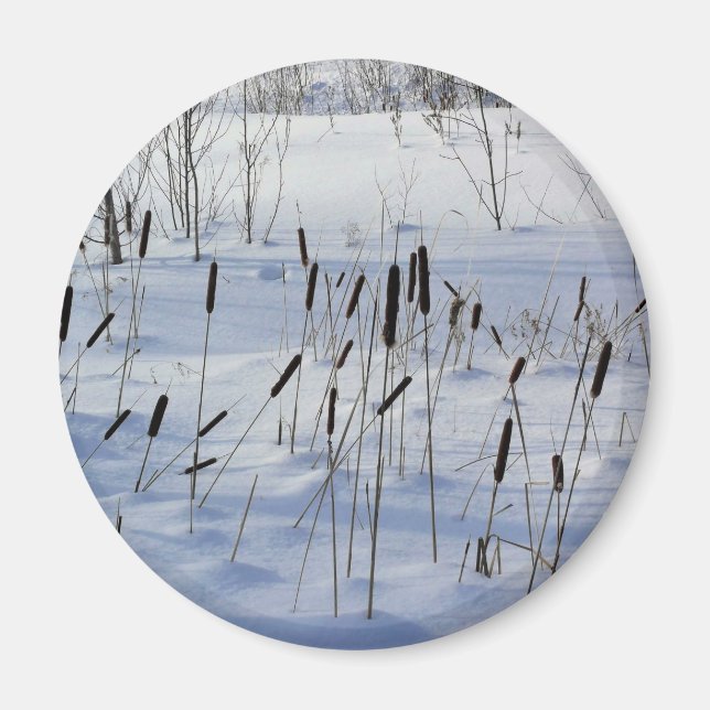 Aimant Hiver au Québec (Devant)