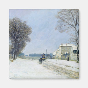 Aimant Hiver, effet de neige, 1876