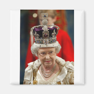 Aimant HM Queen Elizabeth II Platinum Jubilee
