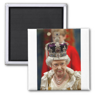 Aimant HM Queen Elizabeth II Platinum Jubilee