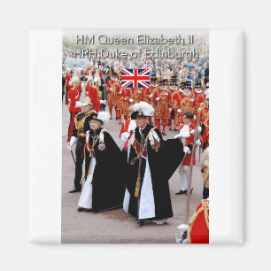 Aimant HM The Queen and HRH Prince Philip