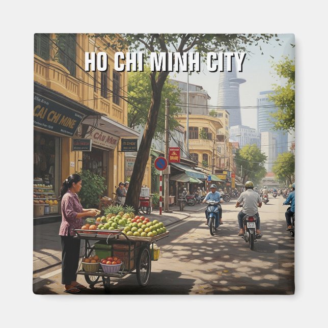 Aimant Ho Chi Minh City Vietnam Travel (Devant)