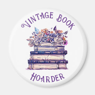 Aimant Hoarder de livre vintage
