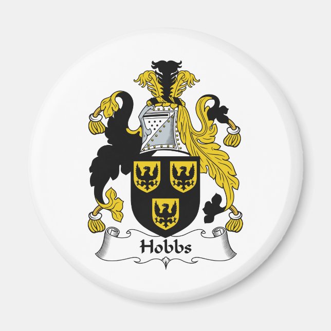 Aimant Hobbs Family Crest (Devant)