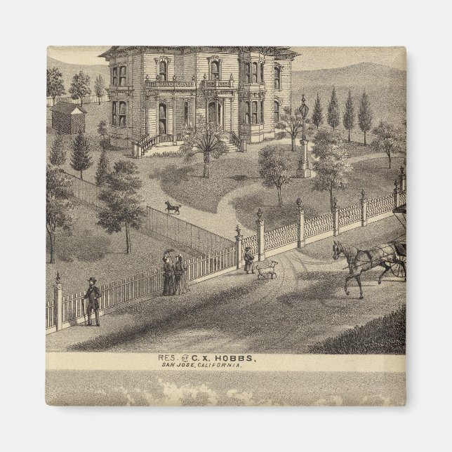 Aimant Hobbs, Résidences Bradley (Devant)