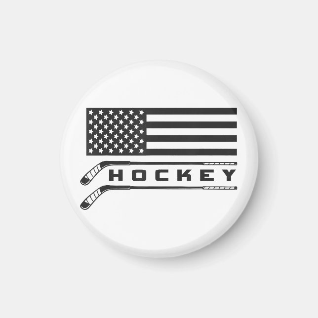 Aimant Hockey américain - Hockey (Devant)