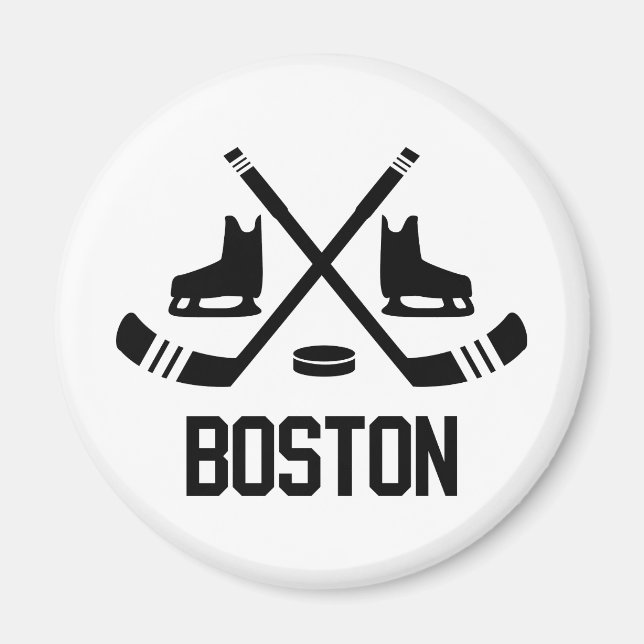 Aimant Hockey de Boston (Devant)