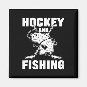 Aimant Hockey Et Pêche Hockey Sur Glace Chasse Au Poisson