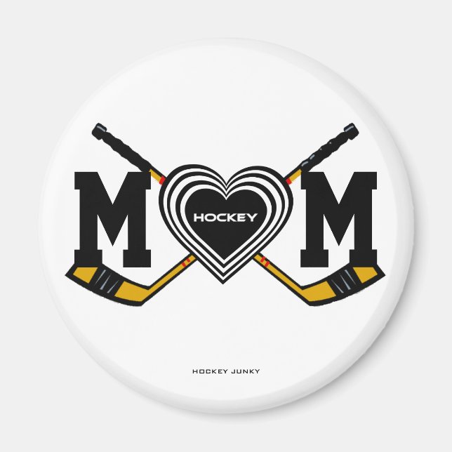 AIMANT HOCKEY MOM (Devant)