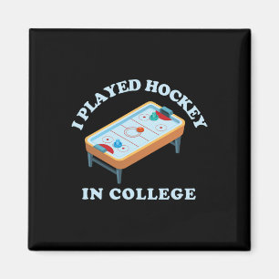 Aimant Hockey sur air amusant, j'ai joué au hockey au col