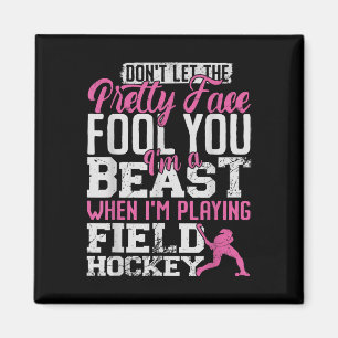 Aimant Hockey sur gazon Ne vous laissez pas tromper par c