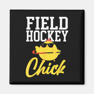 Aimant Hockey sur gazon Poulet Hockey sur gazon Poule _1