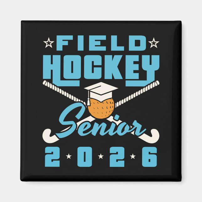 Aimant Hockey sur gazon Senior 2026 (Devant)